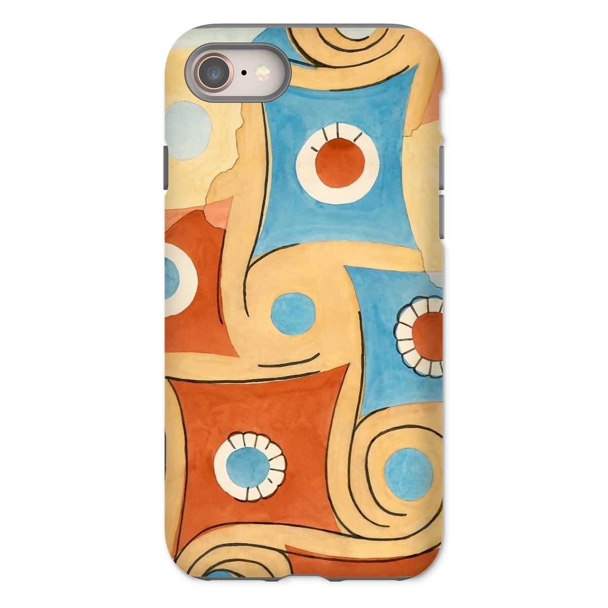 Casezest Mobile Phone Case for iPhone 8 / Gloss Egyptian Ceiling Design