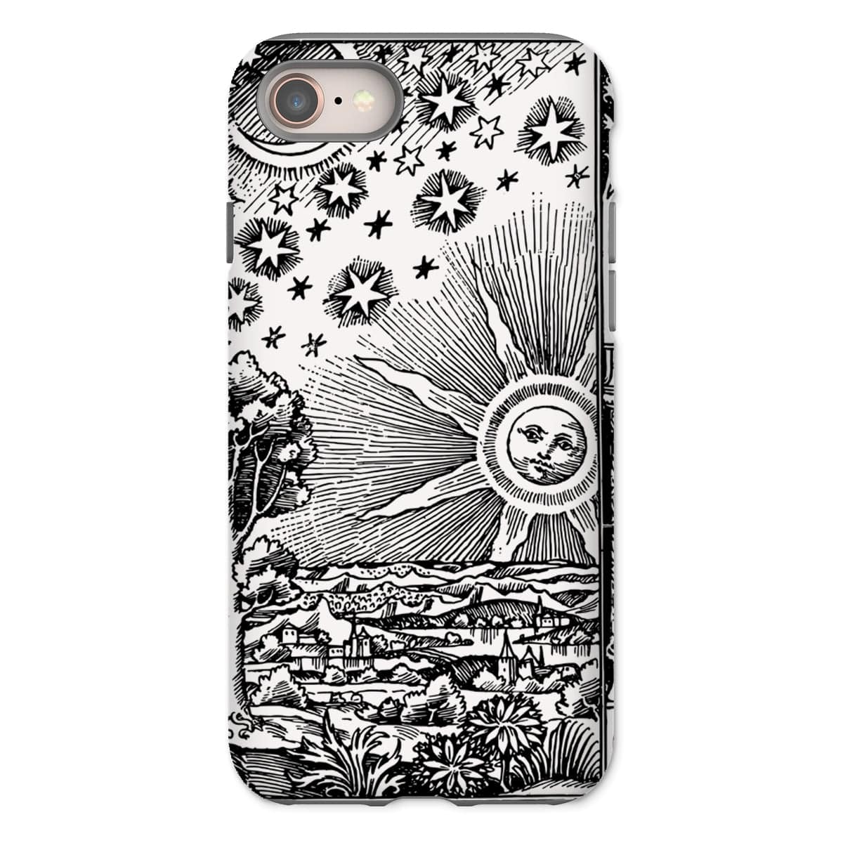 Casezest Mobile Phone Case for iPhone 8 / Gloss Flammarion Design