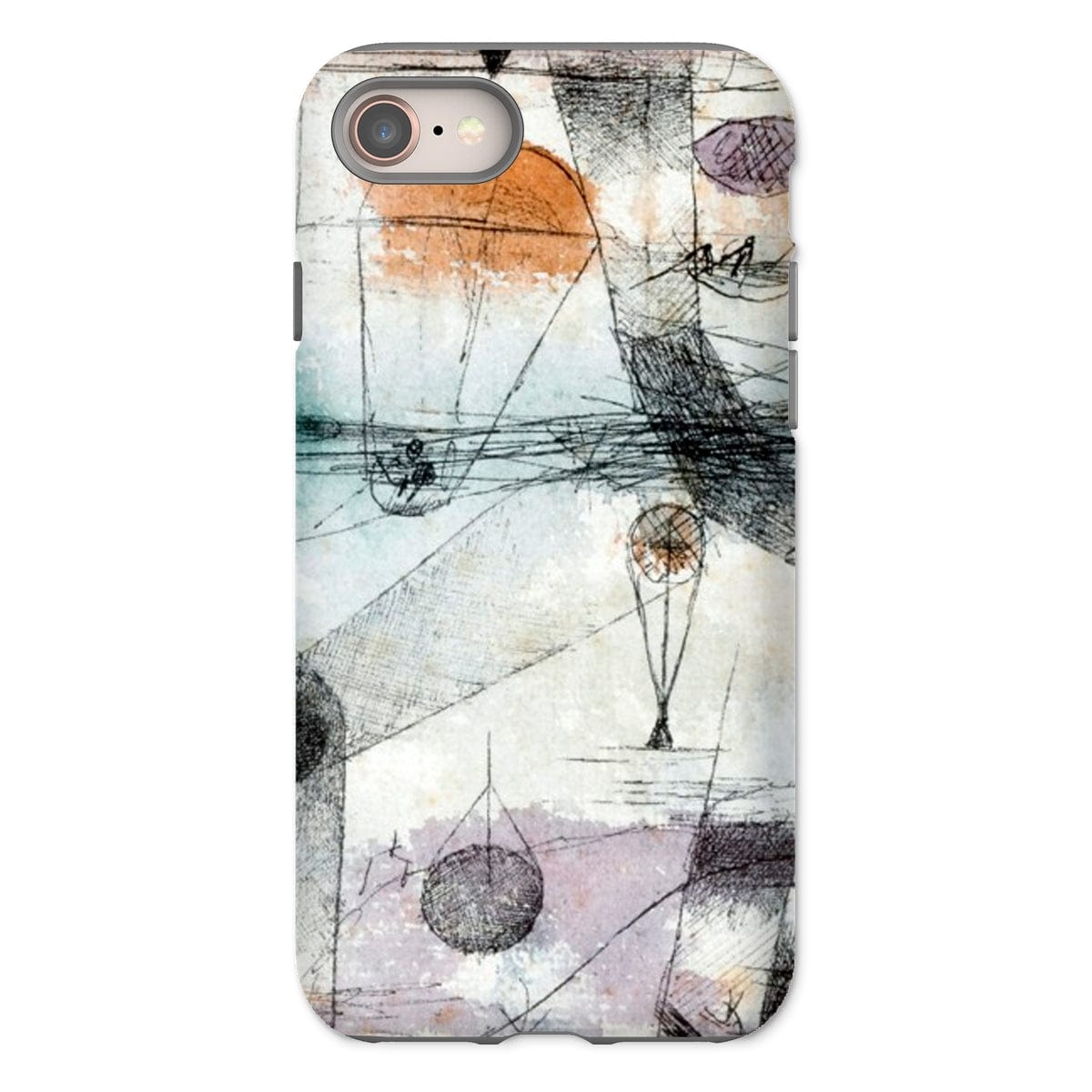 Casezest Mobile Phone Case for iPhone 8 / Gloss Klee Realm of Air Design