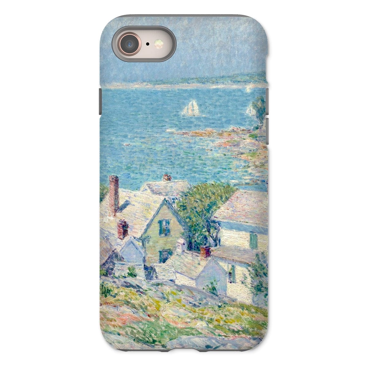 Casezest Mobile Phone Case for iPhone 8 / Gloss New England Headlands Design