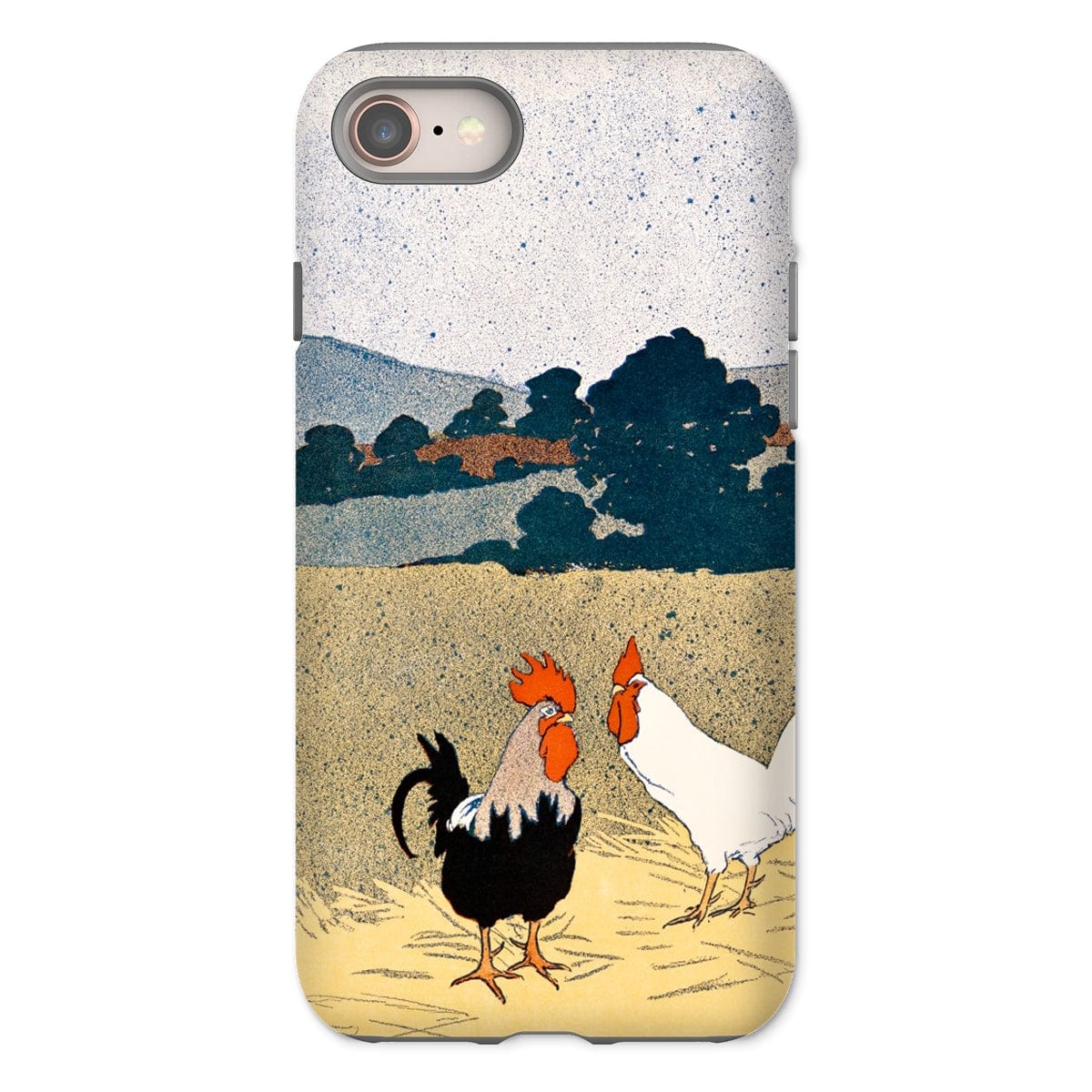 Casezest Mobile Phone Case for iPhone 8 / Gloss Penfield Roosters Design