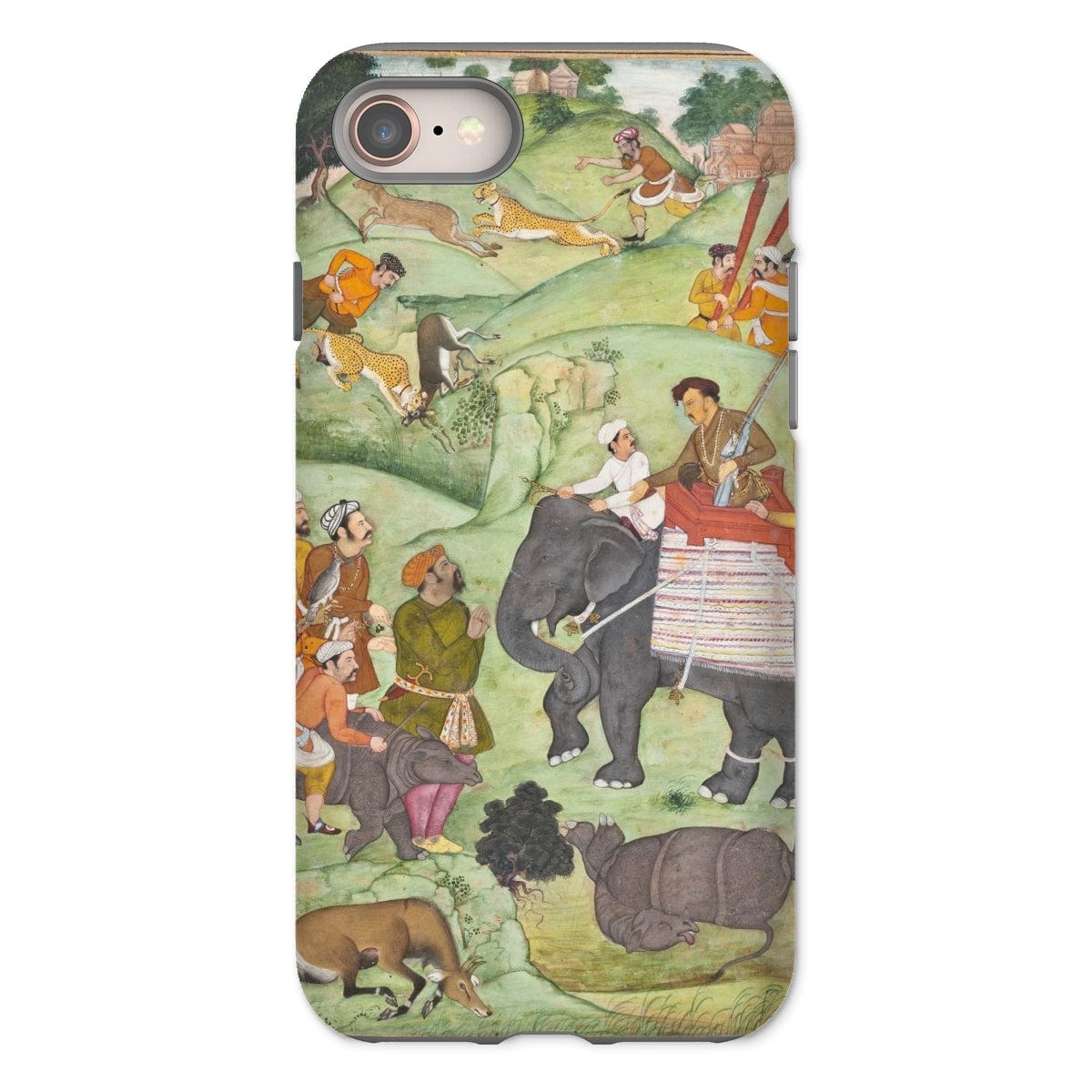 Casezest Mobile Phone Case for iPhone 8 / Gloss Prince Salim Hunt Design