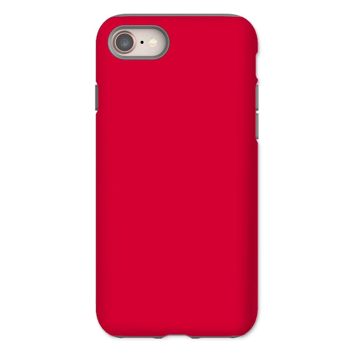 Casezest Mobile Phone Case for iPhone 8 / Gloss Pure Bright Red Design