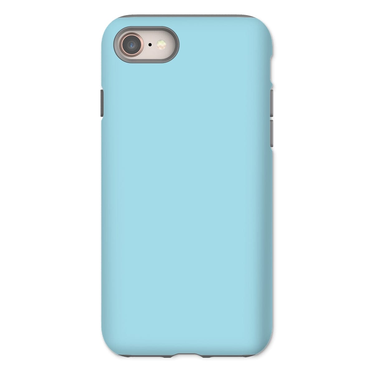 Casezest Mobile Phone Case for iPhone 8 / Gloss Pure Celeste Blue Design