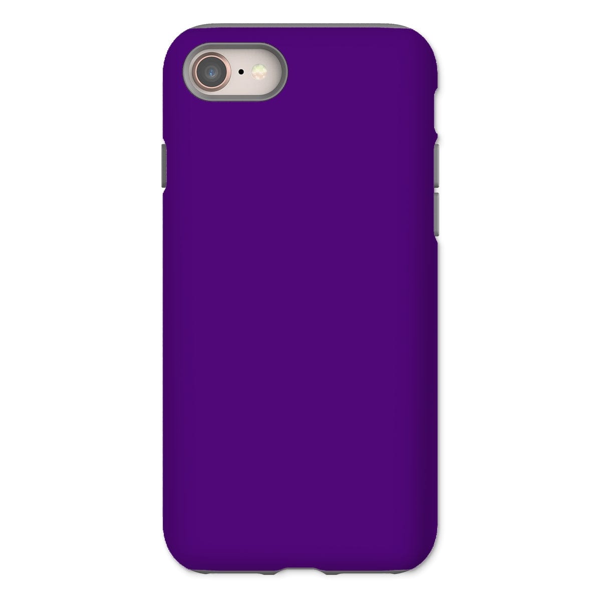 Casezest Mobile Phone Case for iPhone 8 / Gloss Pure Mid Purple Design