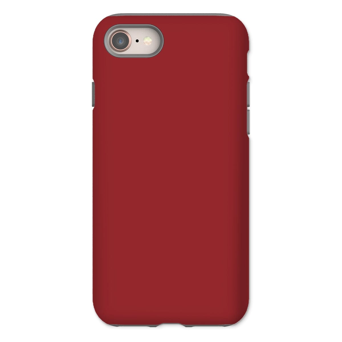 Casezest Mobile Phone Case for iPhone 8 / Gloss Pure Mid Red Design