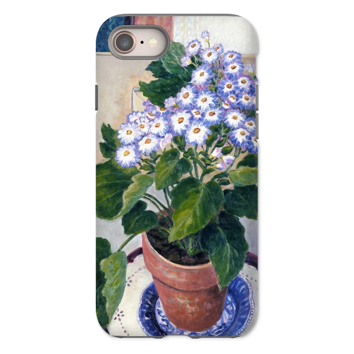 Casezest Mobile Phone Case for iPhone 8 / Gloss Reichmann Cineraria Design