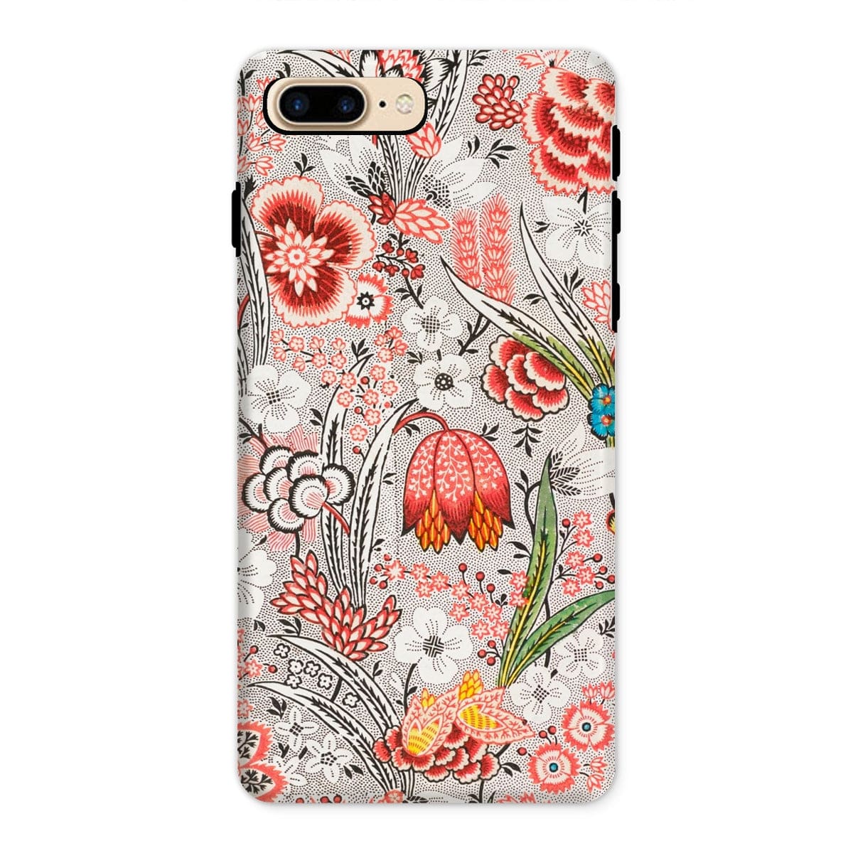 Casezest Mobile Phone Case for iPhone 8 Plus / Gloss Cie Floral Design