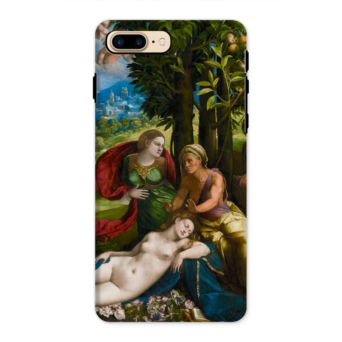 Casezest Mobile Phone Case for iPhone 8 Plus / Gloss Dossi Mythological Design