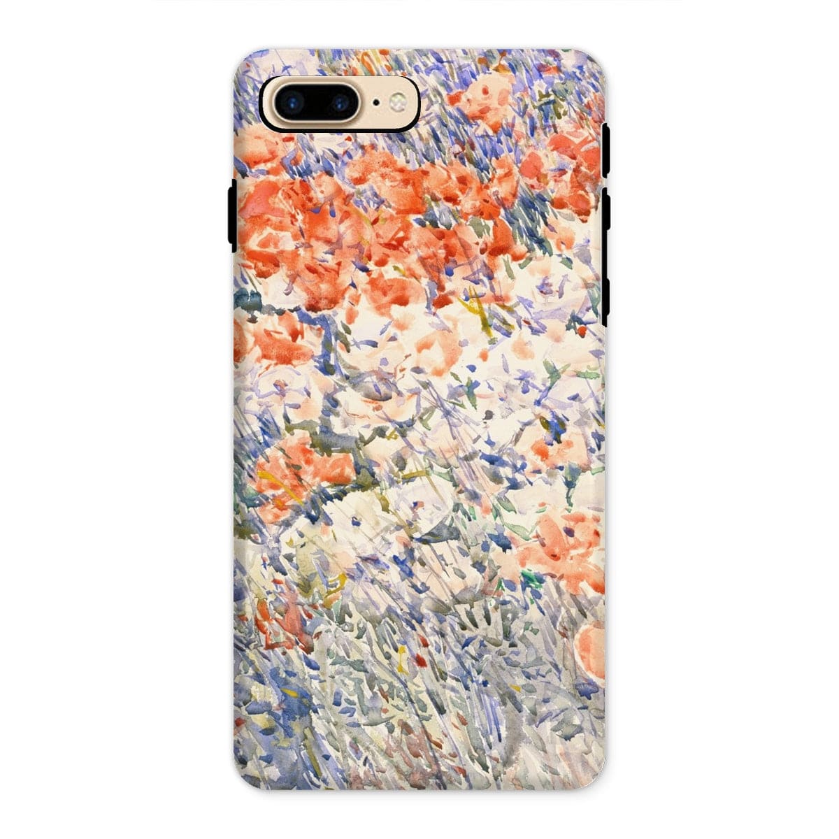 Casezest Mobile Phone Case for iPhone 8 Plus / Gloss Island Garden Design