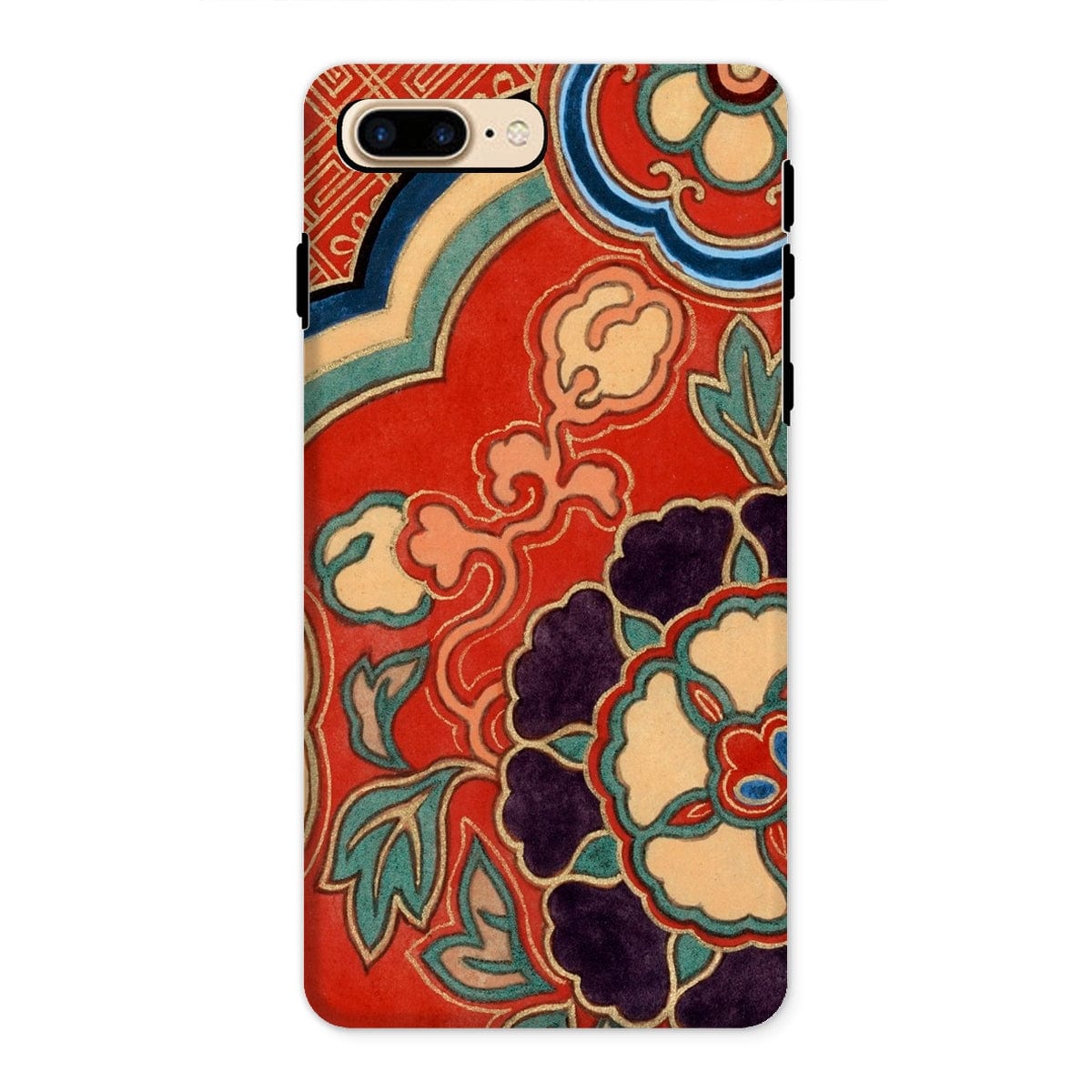 Casezest Mobile Phone Case for iPhone 8 Plus / Gloss Kimono One Design