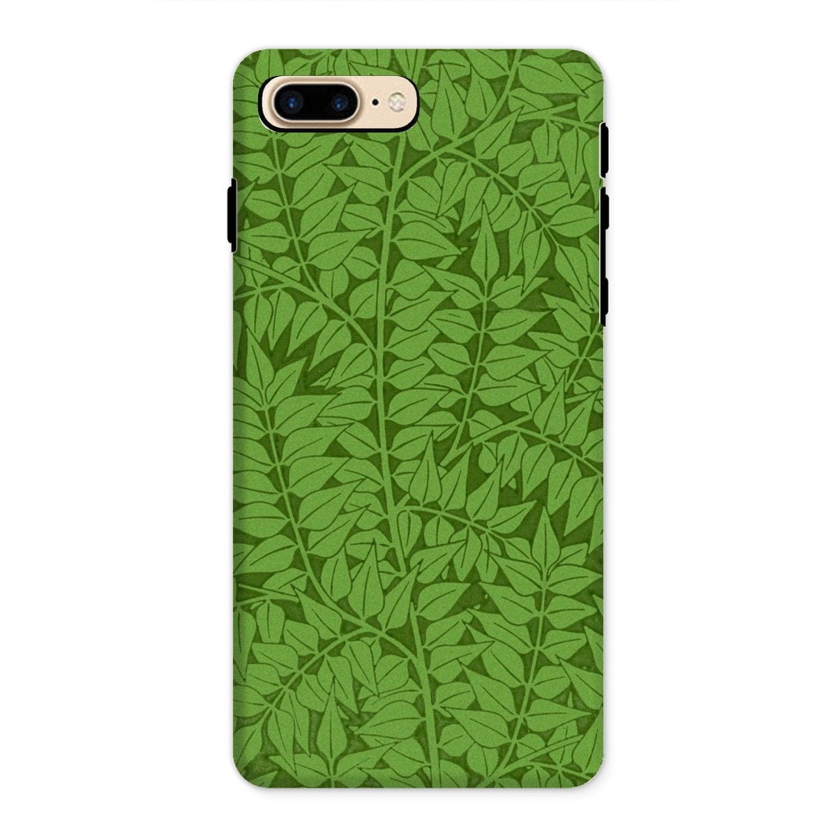 Casezest Mobile Phone Case for iPhone 8 Plus / Gloss Morris Branch Design