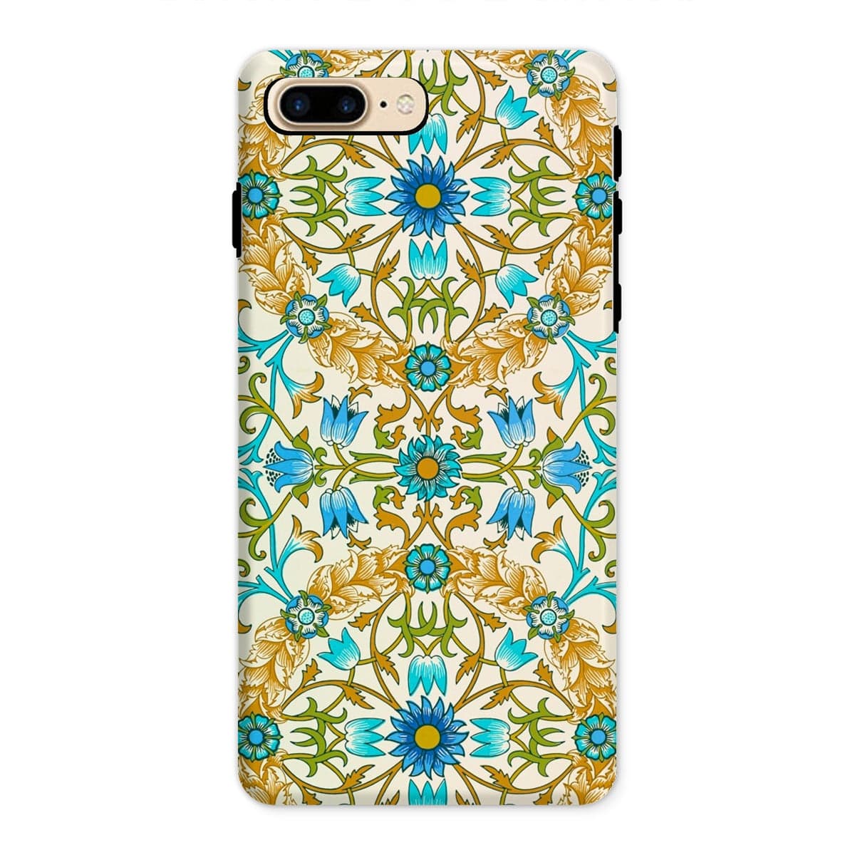 Casezest Mobile Phone Case for iPhone 8 Plus / Gloss Morris Vine Design