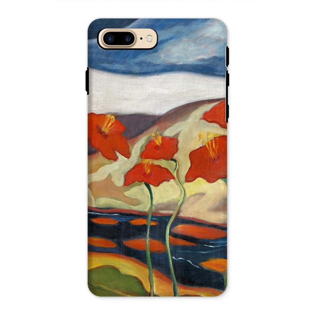 Casezest Mobile Phone Case for iPhone 8 Plus / Gloss Palugyay Landsape Design