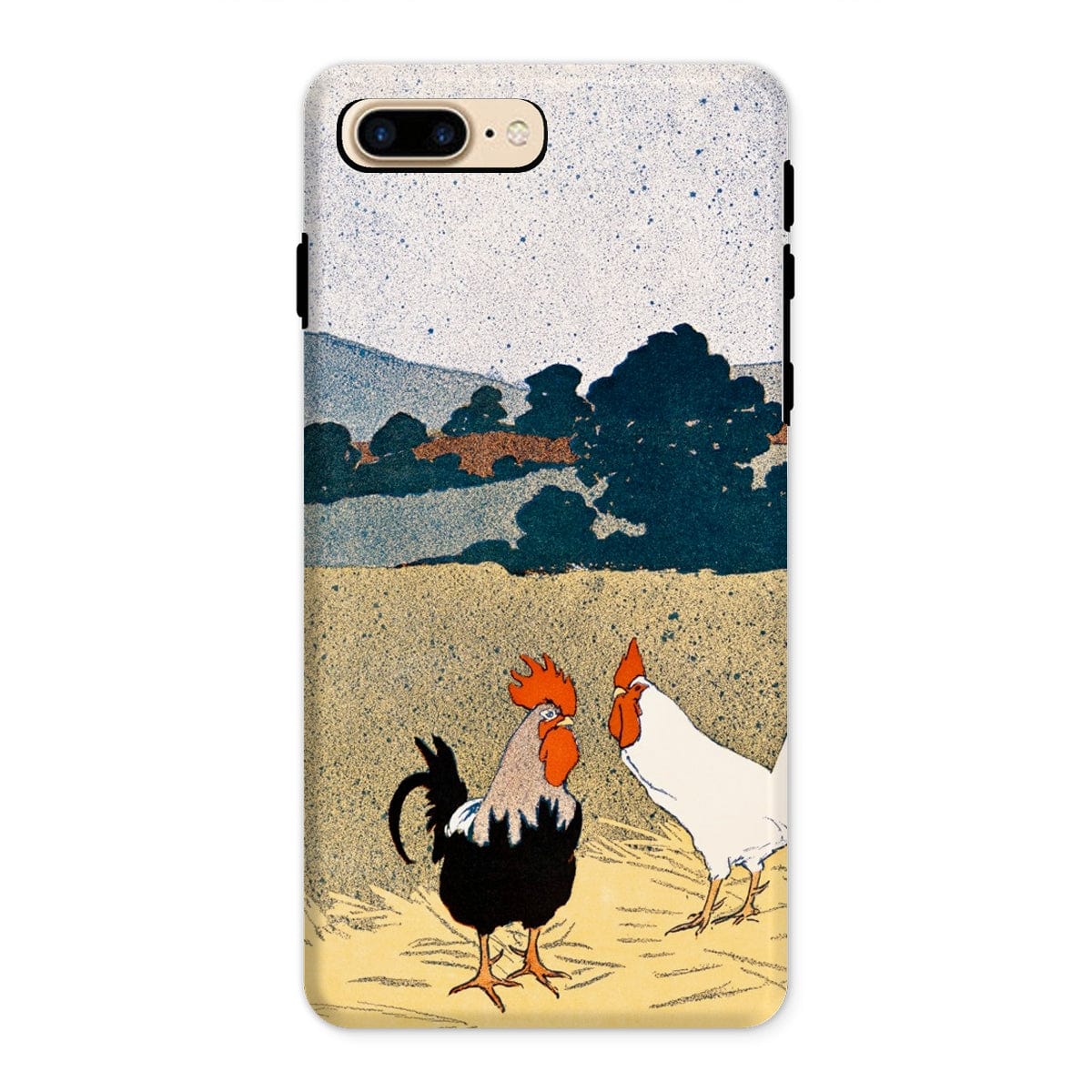 Casezest Mobile Phone Case for iPhone 8 Plus / Gloss Penfield Roosters Design