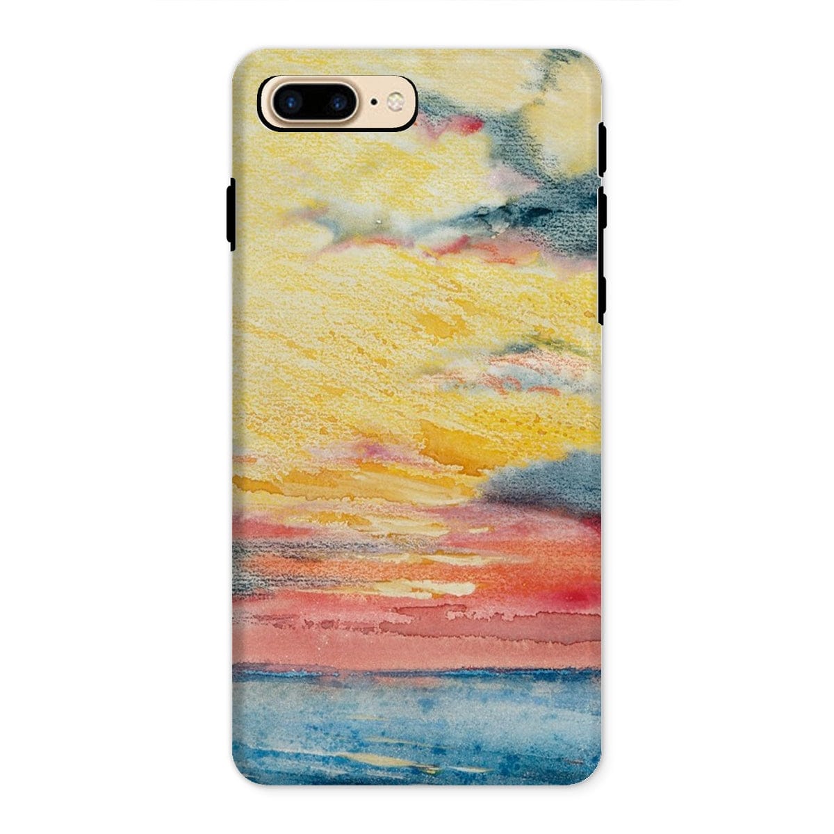 Casezest Mobile Phone Case for iPhone 8 Plus / Gloss Pennell Sunset Design