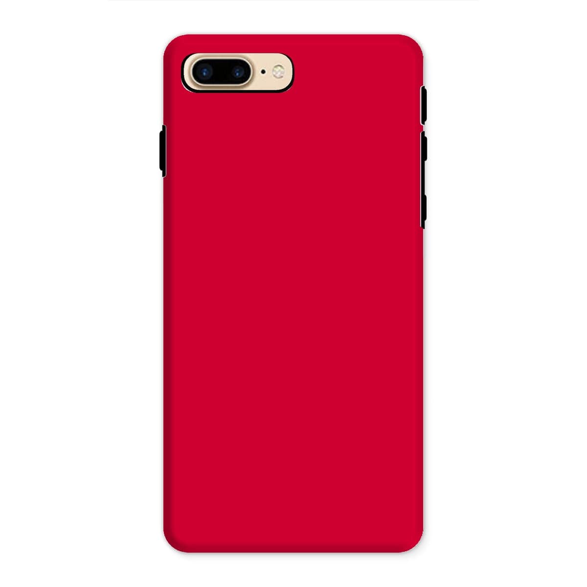 Casezest Mobile Phone Case for iPhone 8 Plus / Gloss Pure Bright Red Design