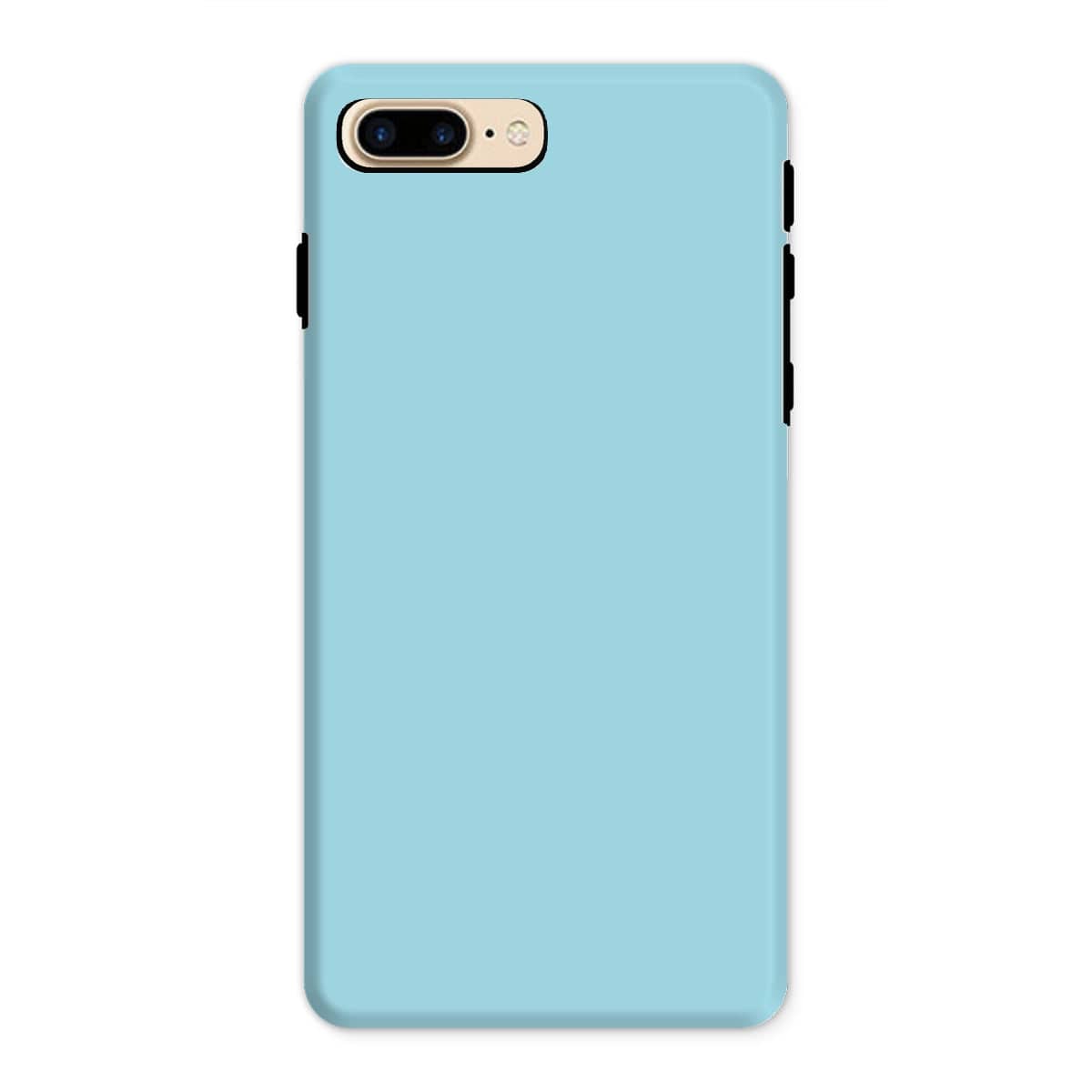 Casezest Mobile Phone Case for iPhone 8 Plus / Gloss Pure Celeste Blue Design