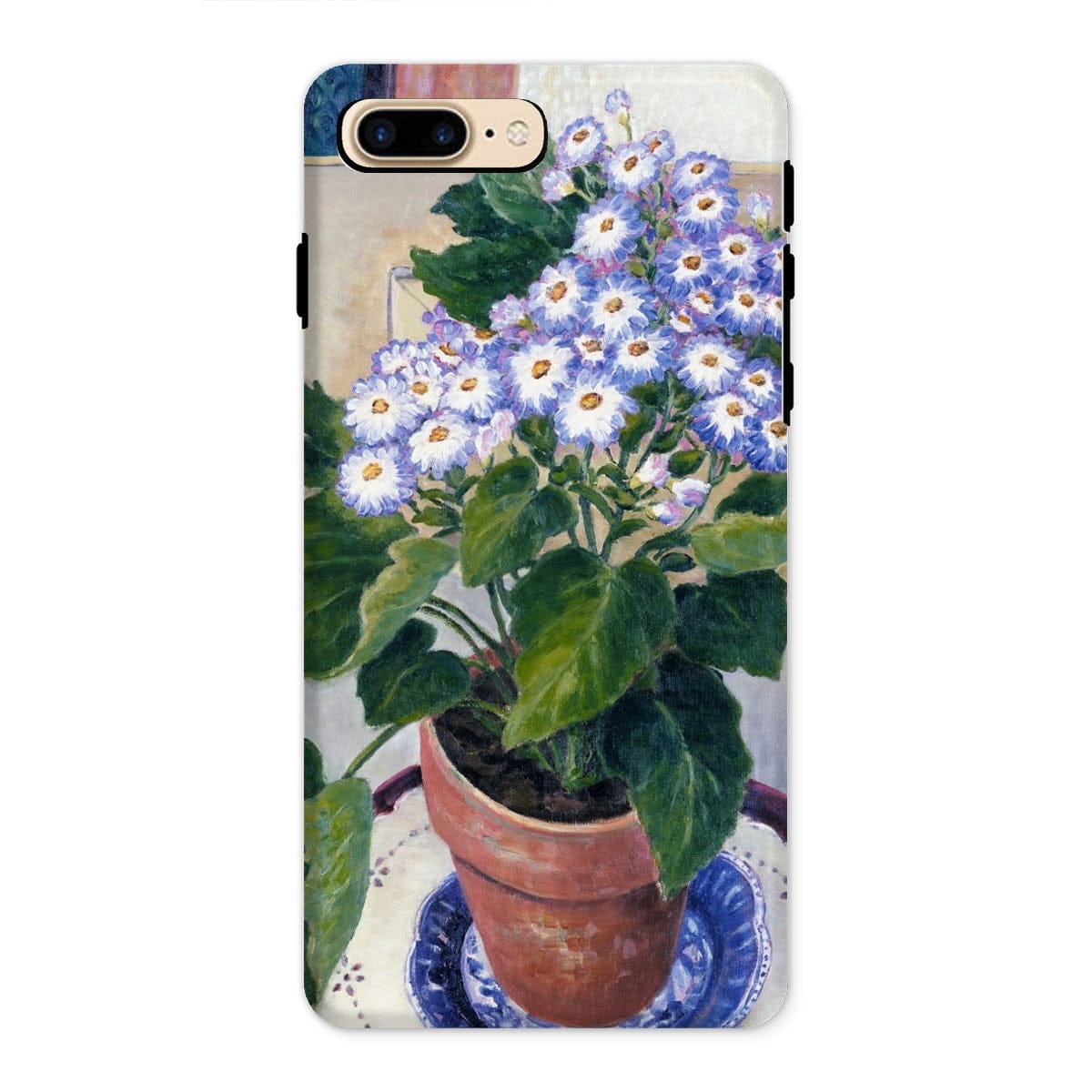 Casezest Mobile Phone Case for iPhone 8 Plus / Gloss Reichmann Cineraria Design