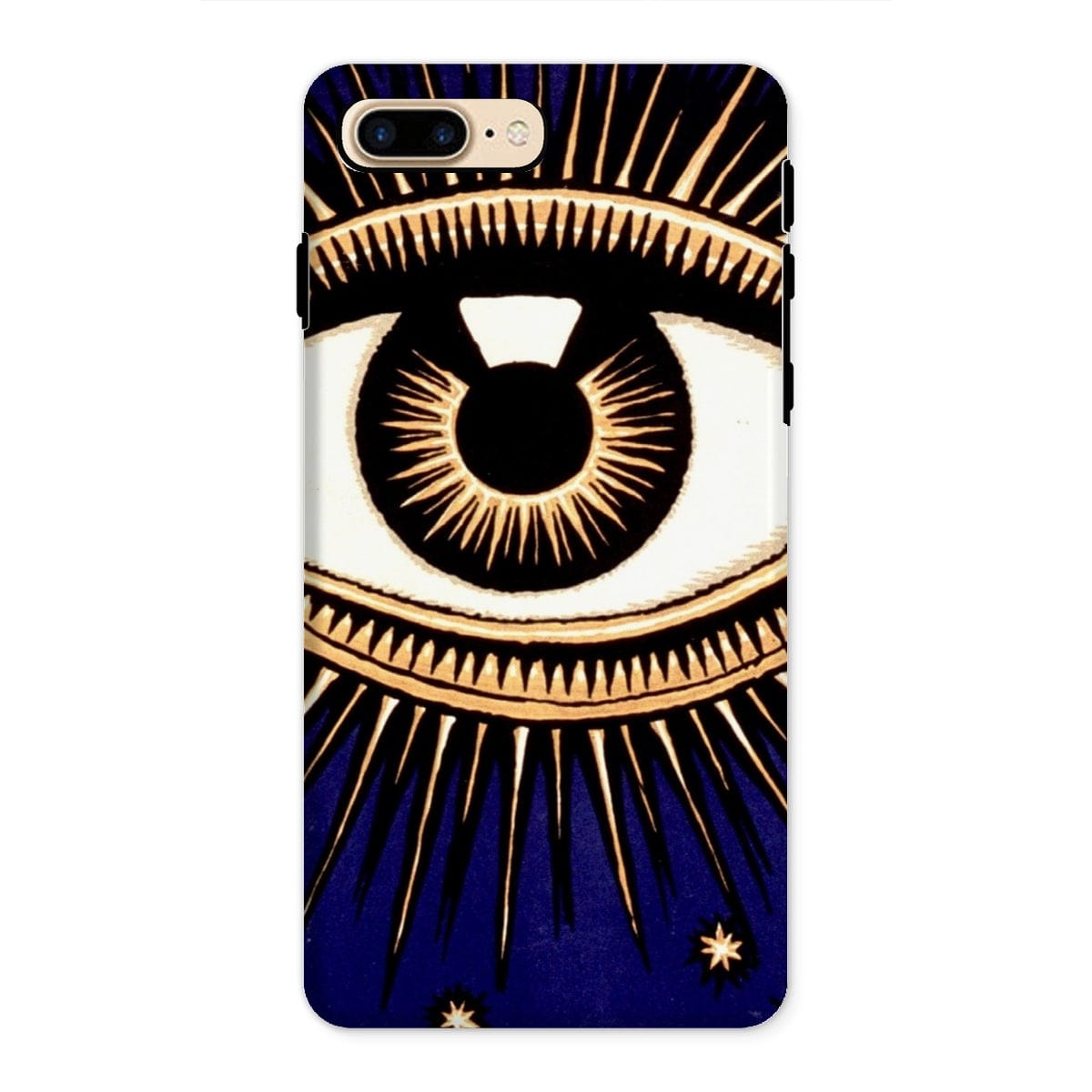 Casezest Mobile Phone Case for iPhone 8 Plus / Gloss Starry Eye Design