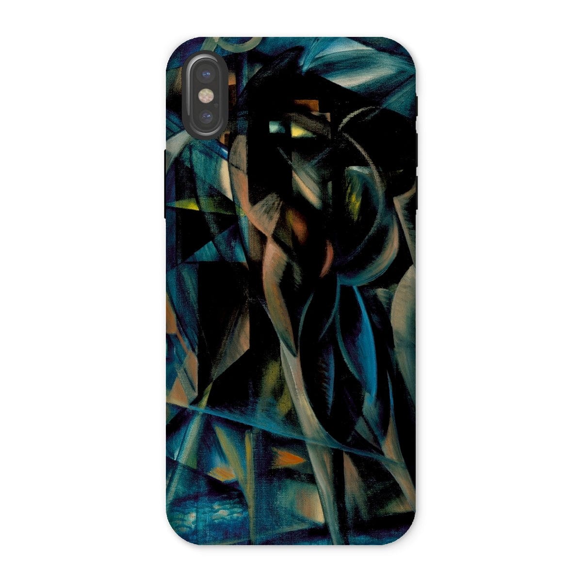 Casezest Mobile Phone Case for iPhone X / Gloss Berlin Figures Design