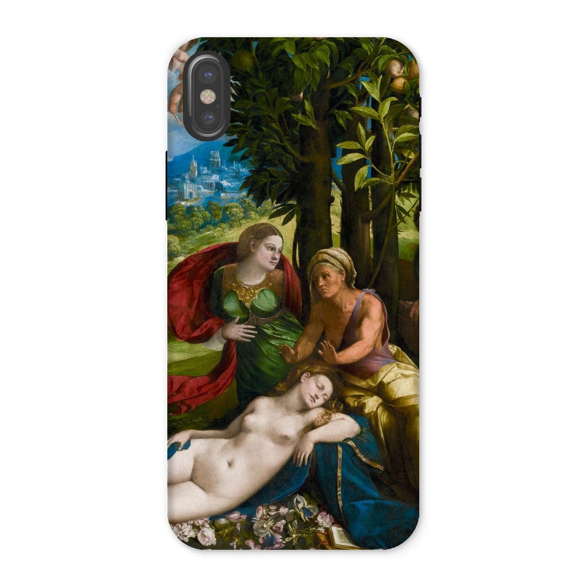 Casezest Mobile Phone Case for iPhone X / Gloss Dossi Mythological Design