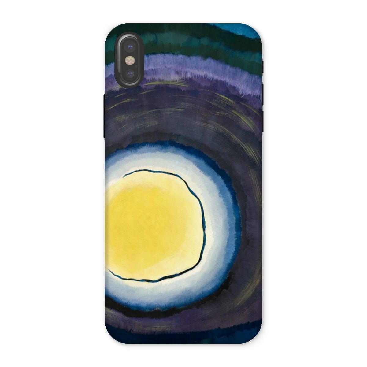 Casezest Mobile Phone Case for iPhone X / Gloss Dove Sunrise III Design