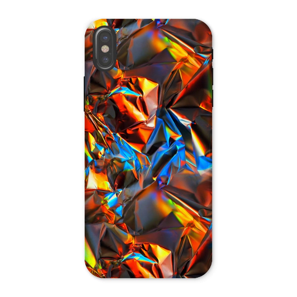 Casezest Mobile Phone Case for iPhone X / Gloss Hot Foil Design