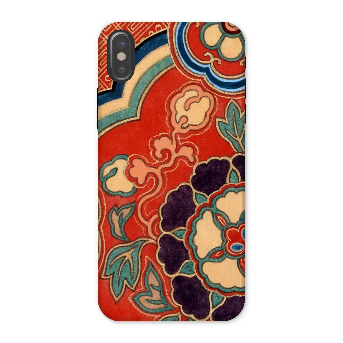 Casezest Mobile Phone Case for iPhone X / Gloss Kimono One Design