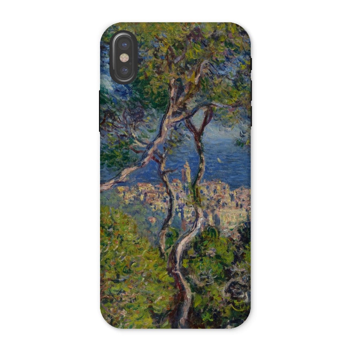 Casezest Mobile Phone Case for iPhone X / Gloss Monet Bordighera Design