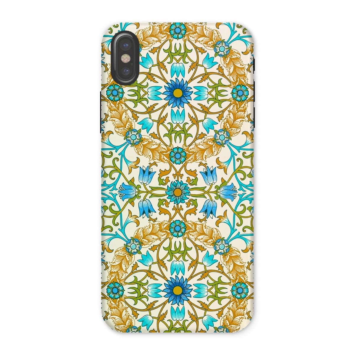 Casezest Mobile Phone Case for iPhone X / Gloss Morris Vine Design