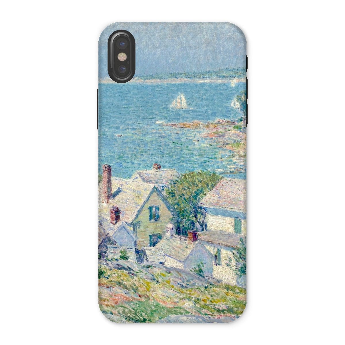 Casezest Mobile Phone Case for iPhone X / Gloss New England Headlands Design