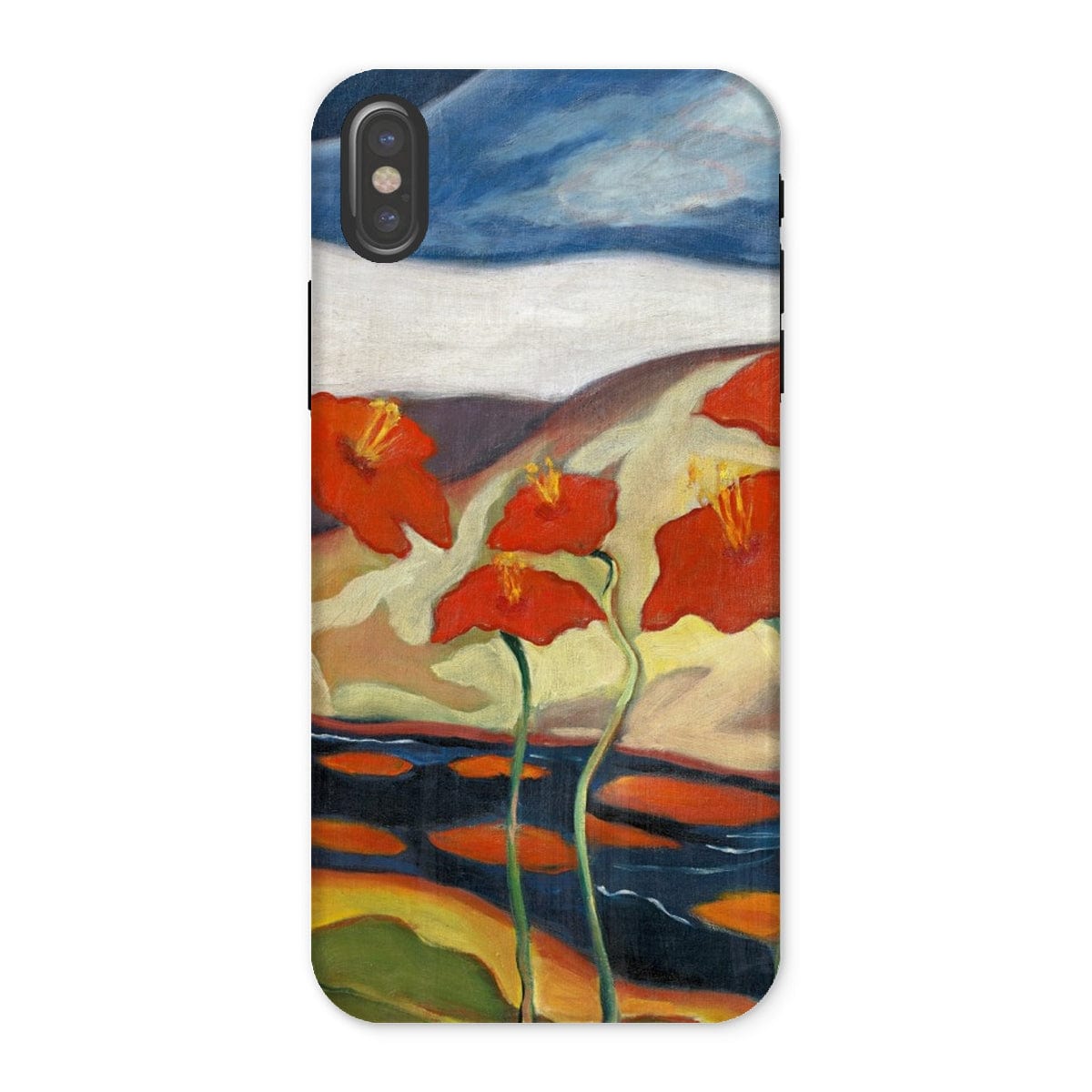 Casezest Mobile Phone Case for iPhone X / Gloss Palugyay Landsape Design