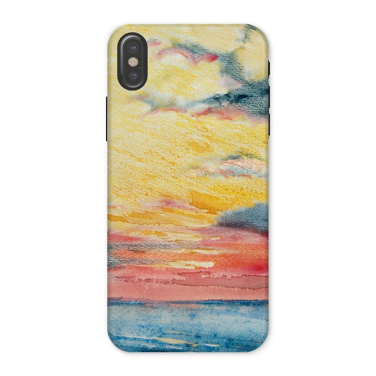 Casezest Mobile Phone Case for iPhone X / Gloss Pennell Sunset Design