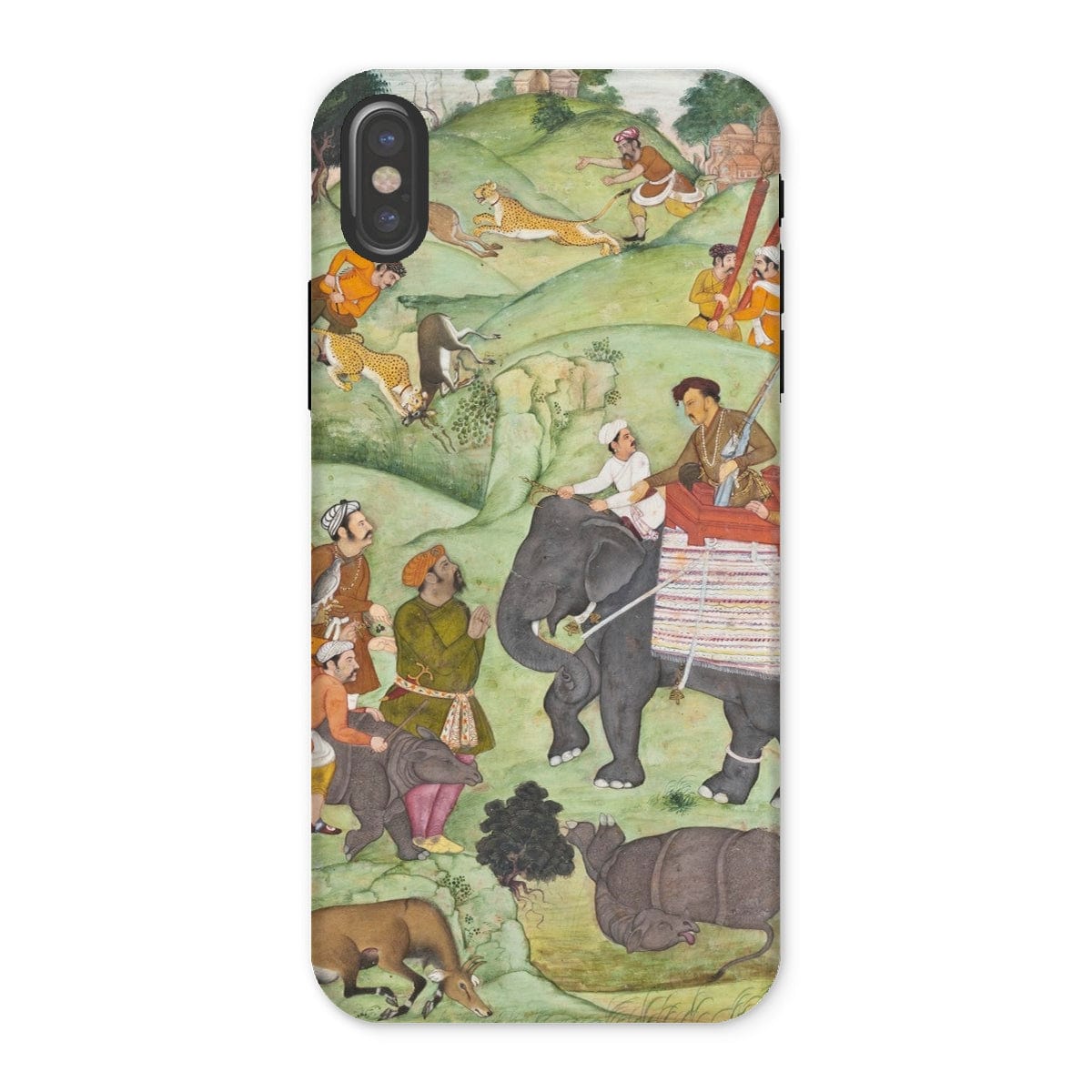 Casezest Mobile Phone Case for iPhone X / Gloss Prince Salim Hunt Design