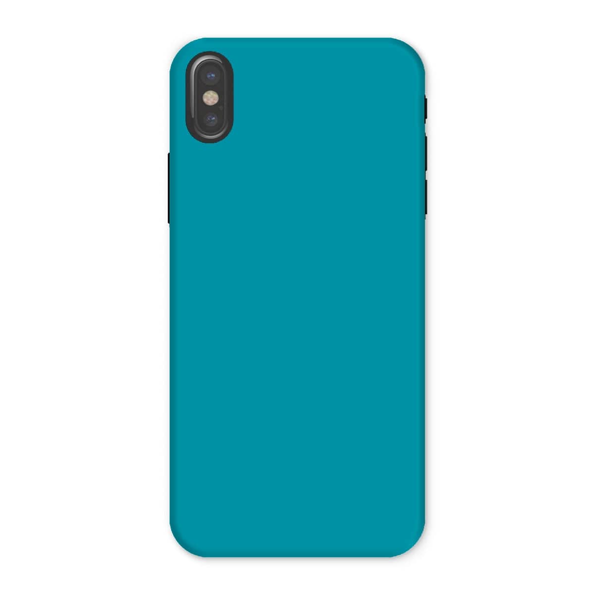 Casezest Mobile Phone Case for iPhone X / Gloss Pure Bright Blue Design