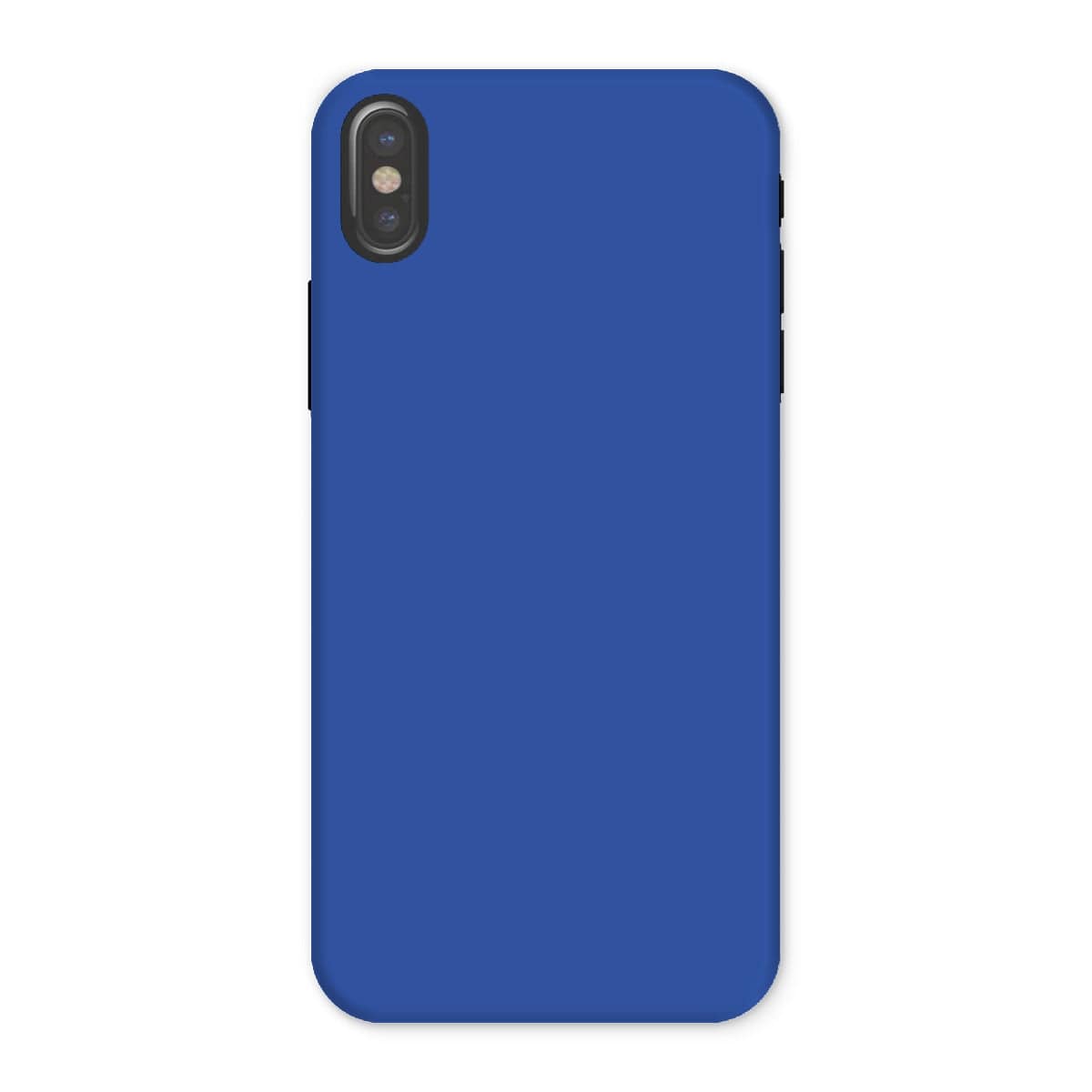 Casezest Mobile Phone Case for iPhone X / Gloss Pure Institute Blue Design