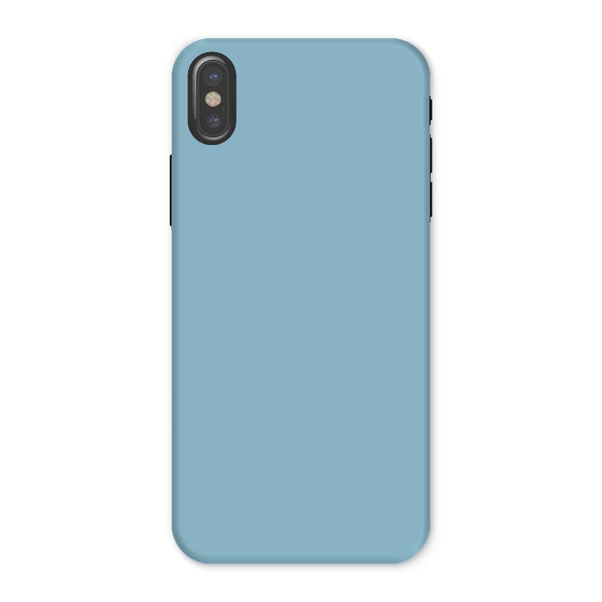 Casezest Mobile Phone Case for iPhone X / Gloss Pure Light Blue Design