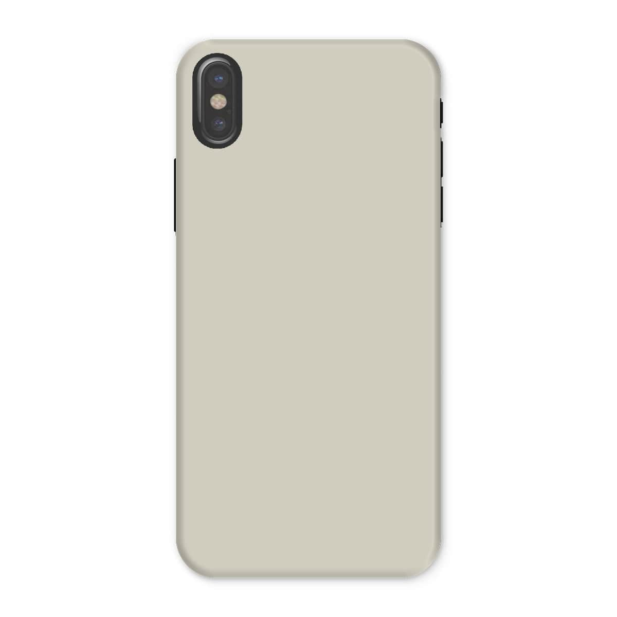 Casezest Mobile Phone Case for iPhone X / Gloss Pure Stone Design