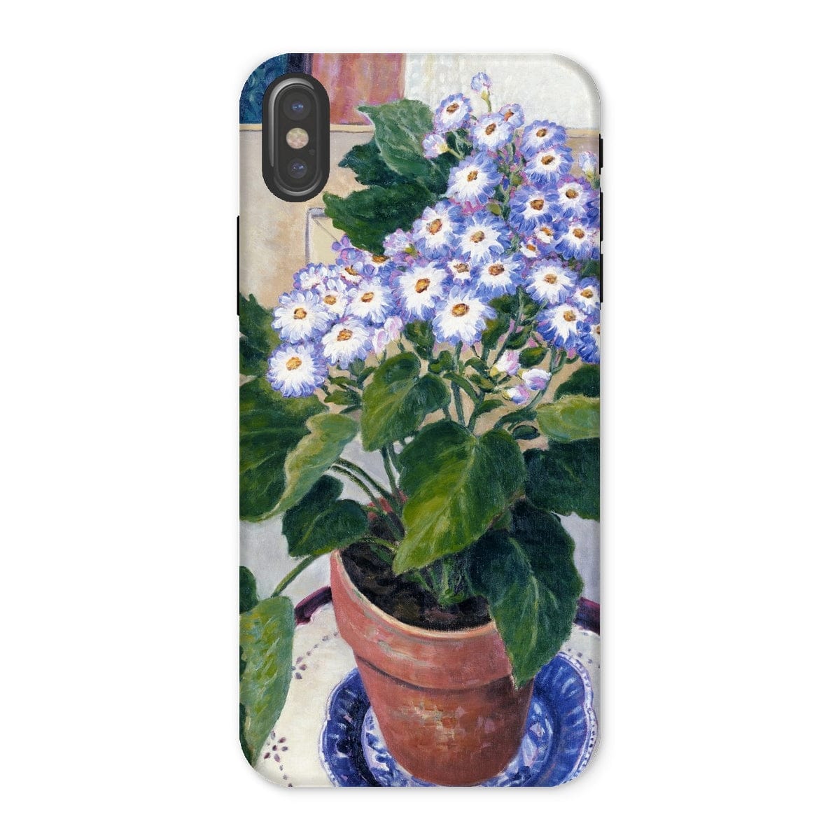 Casezest Mobile Phone Case for iPhone X / Gloss Reichmann Cineraria Design