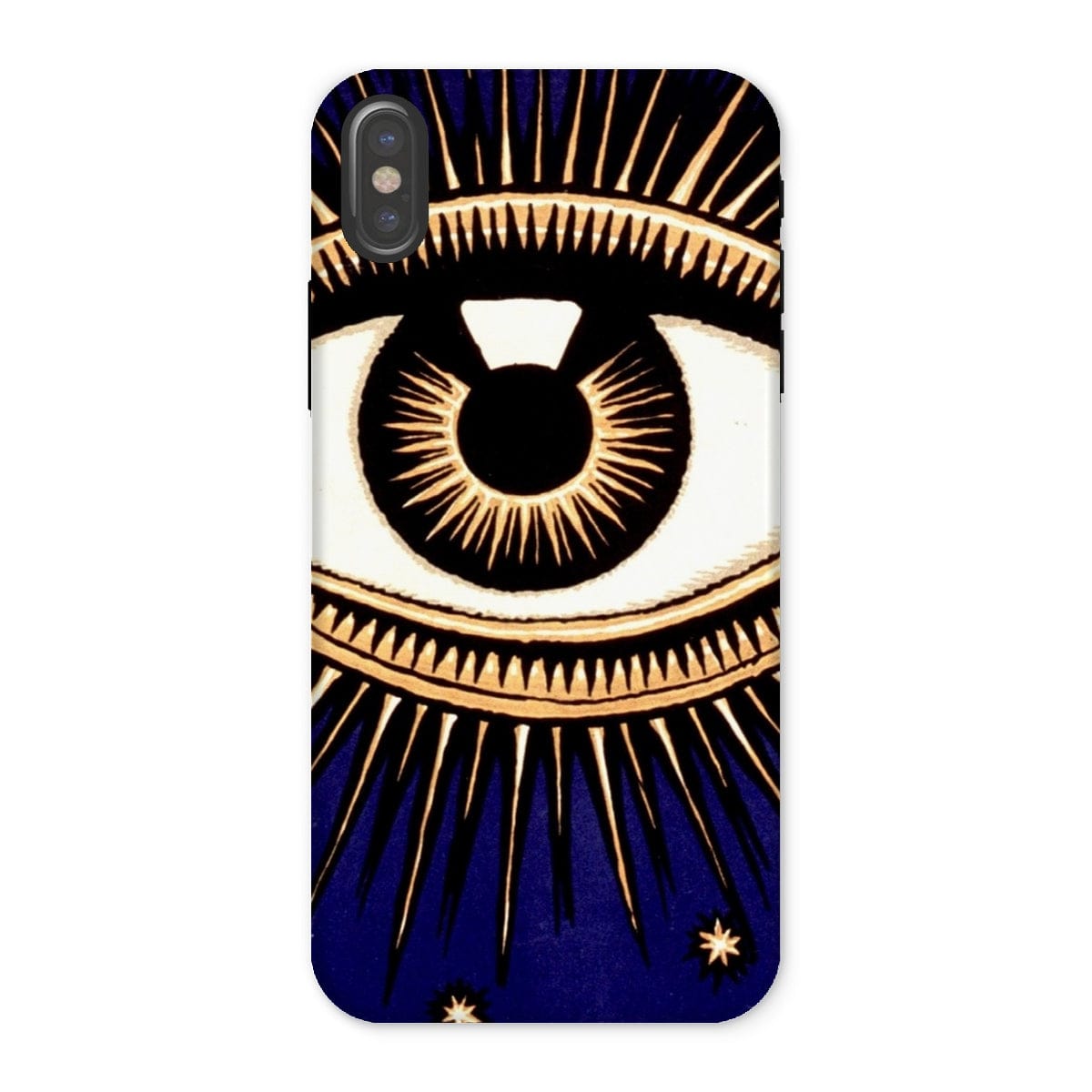 Casezest Mobile Phone Case for iPhone X / Gloss Starry Eye Design