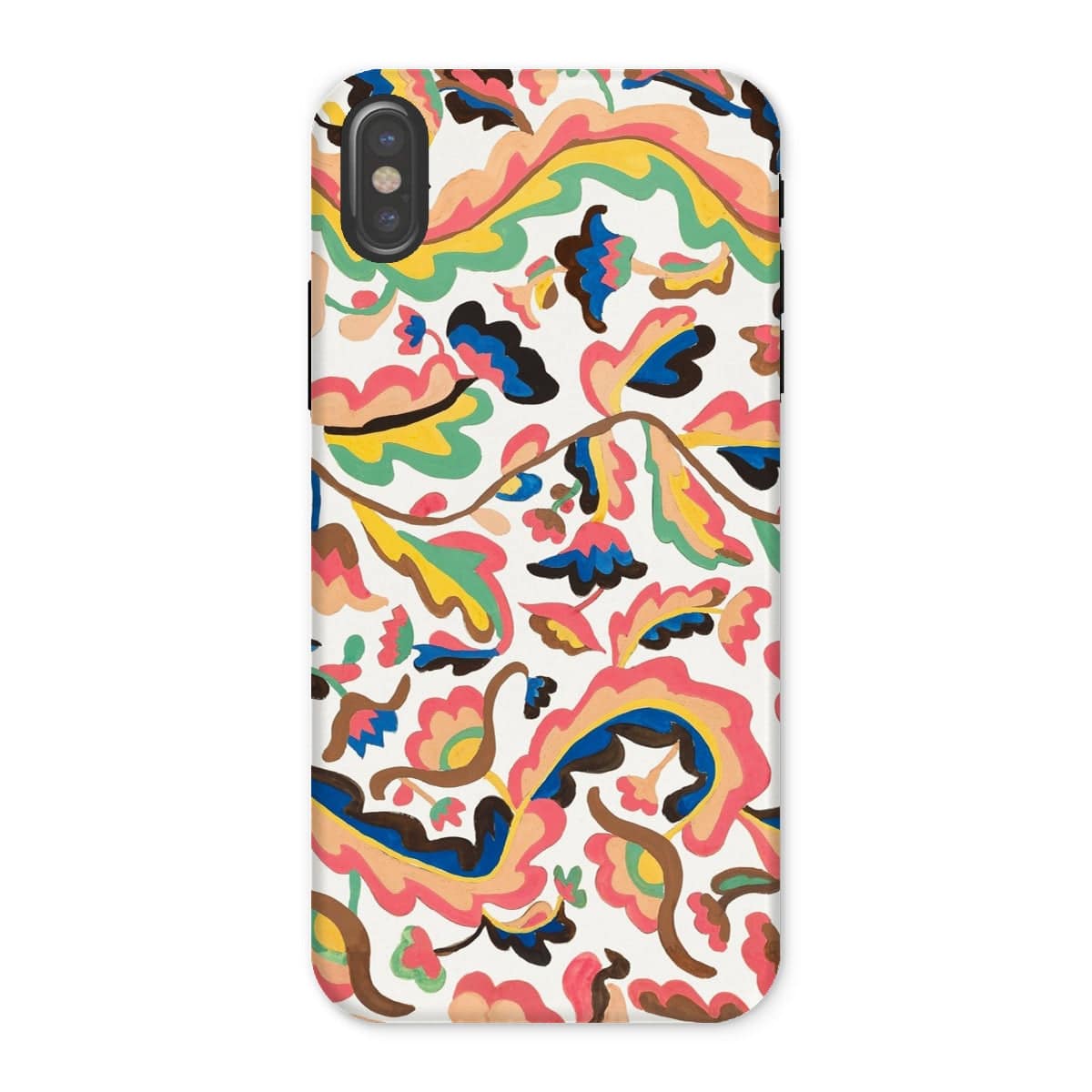 Casezest Mobile Phone Case for iPhone X / Gloss Wiswall Colcha Design