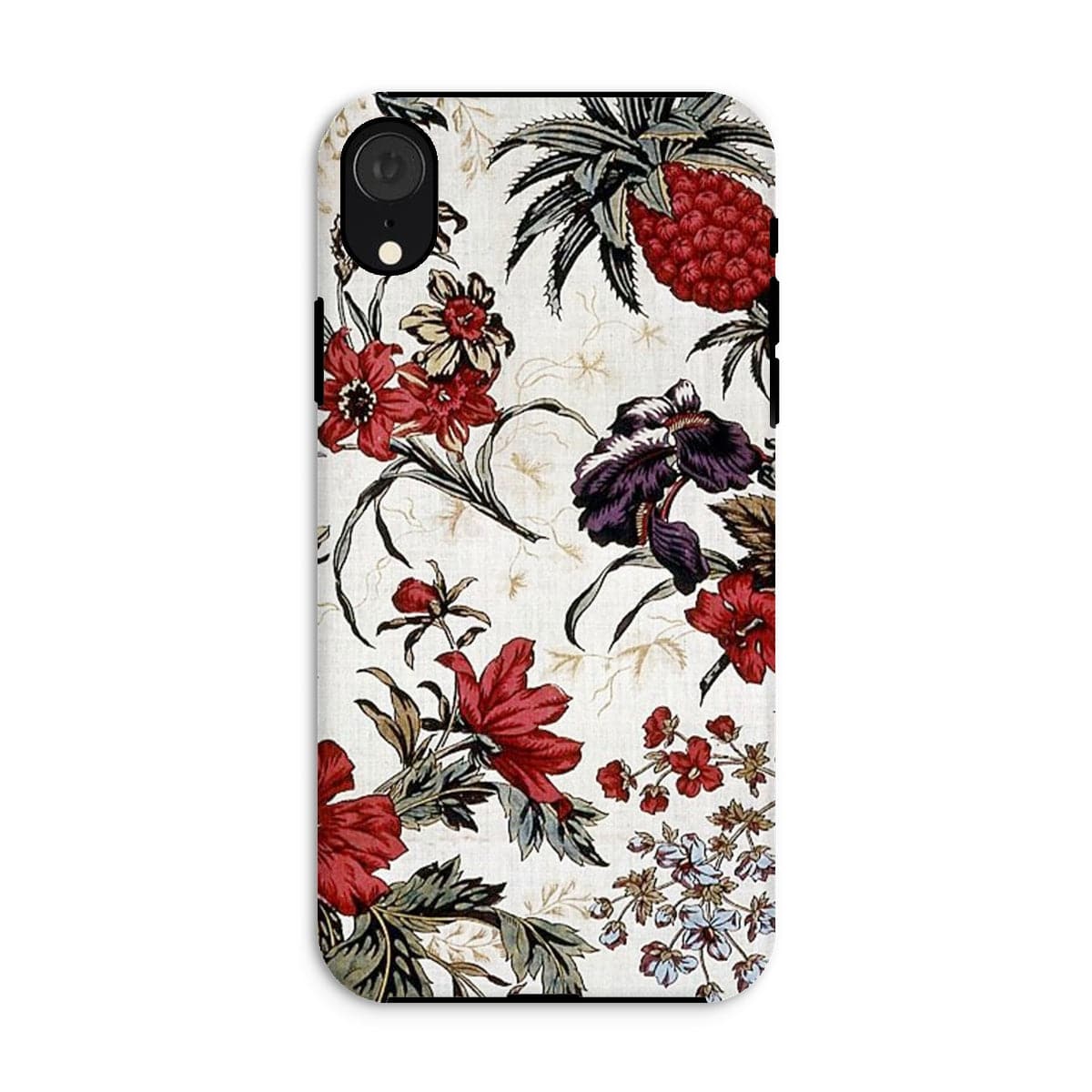 Casezest Mobile Phone Case for iPhone XR / Gloss Antique Floral Design