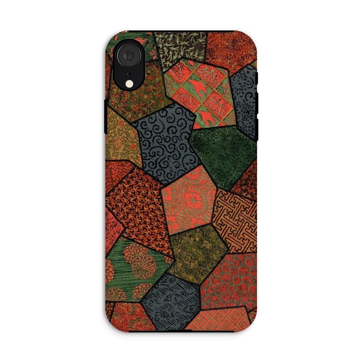 Casezest Mobile Phone Case for iPhone XR / Gloss Audsley Polygonal Design