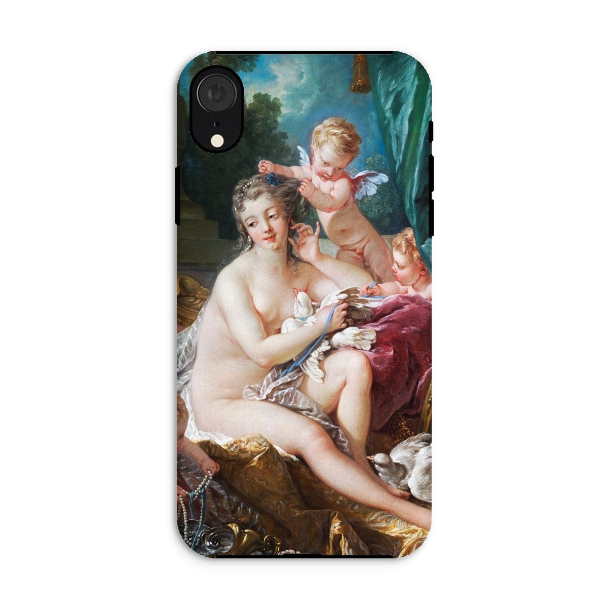 Casezest Mobile Phone Case for iPhone XR / Gloss Boucher Toilette of Venus Design