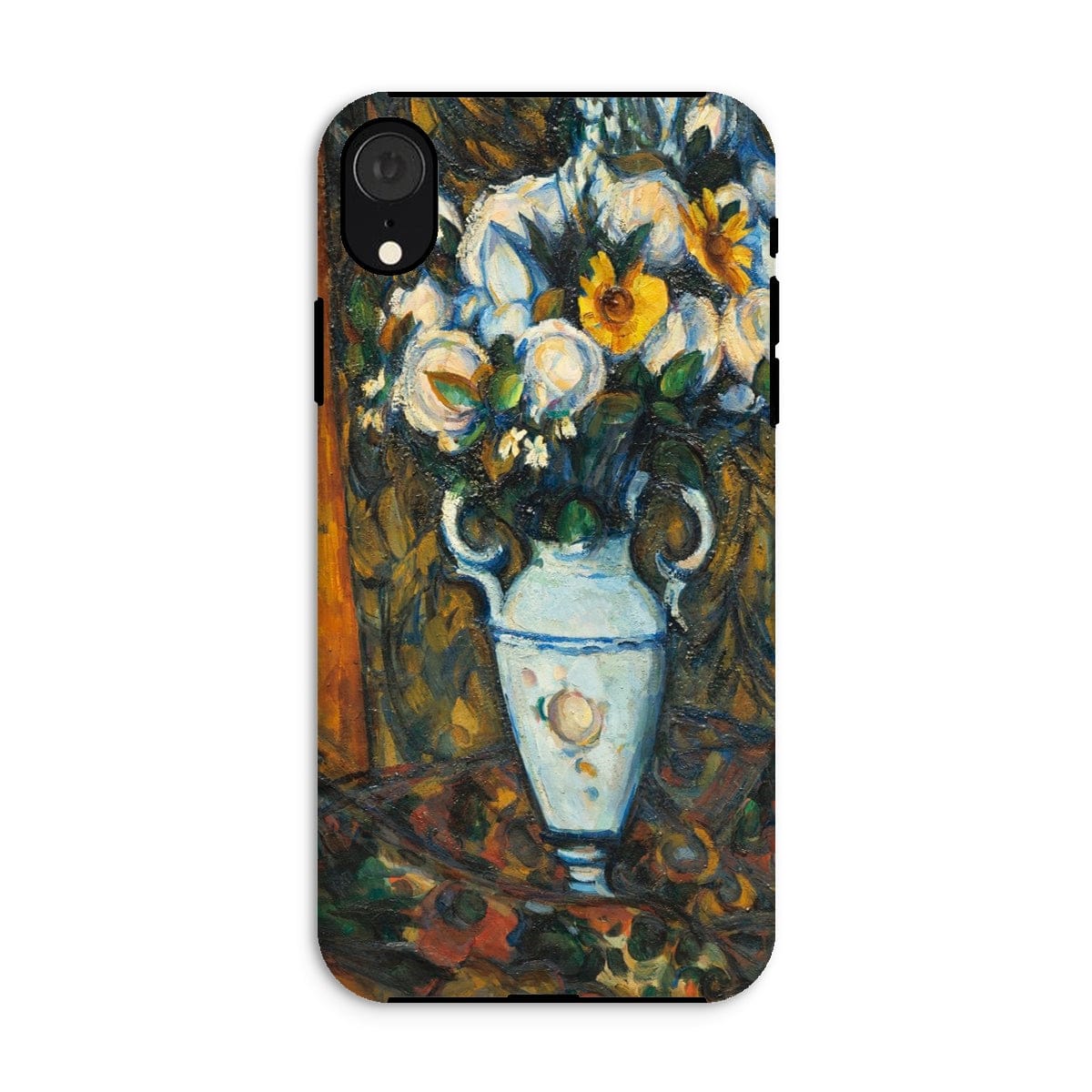 Casezest Mobile Phone Case for iPhone XR / Gloss Cézanne Vase of Flowers Design