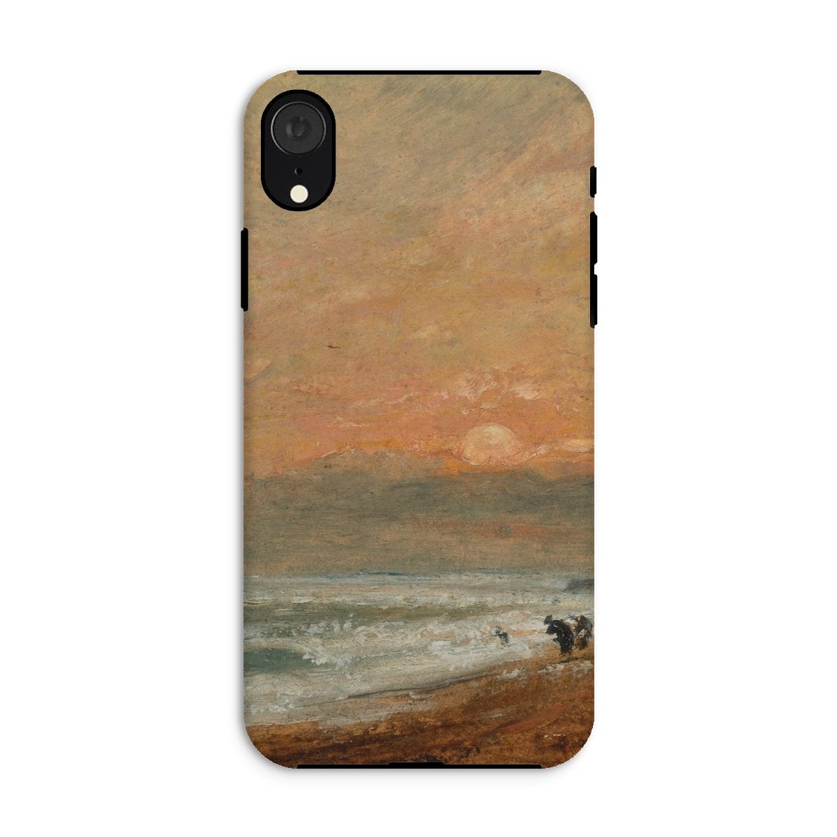 Casezest Mobile Phone Case for iPhone XR / Gloss Constable Hove Beach Design