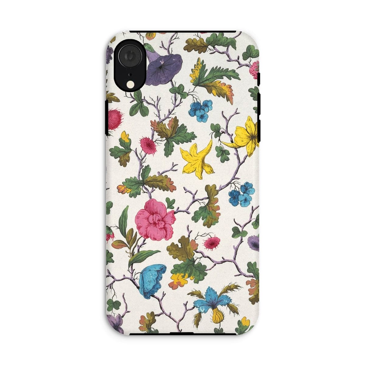 Casezest Mobile Phone Case for iPhone XR / Gloss DuBois Floral Design