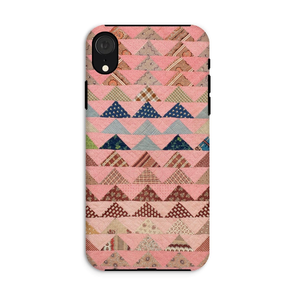 Casezest Mobile Phone Case for iPhone XR / Gloss Flying Geese Quilt Design