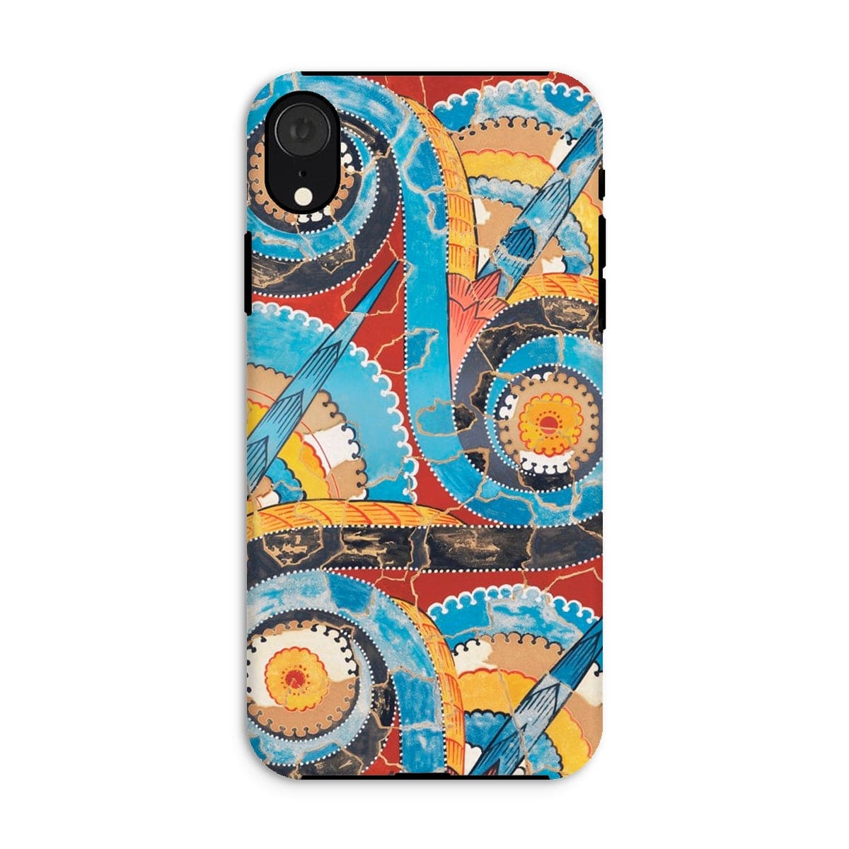 Casezest Mobile Phone Case for iPhone XR / Gloss Gilliéron Spiral Frieze Design